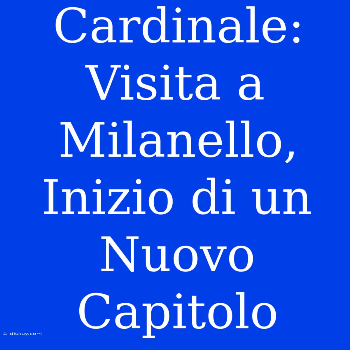 Cardinale: Visita A Milanello, Inizio Di Un Nuovo Capitolo