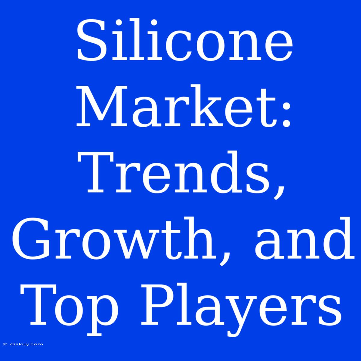 Silicone Market: Trends, Growth, And Top Players