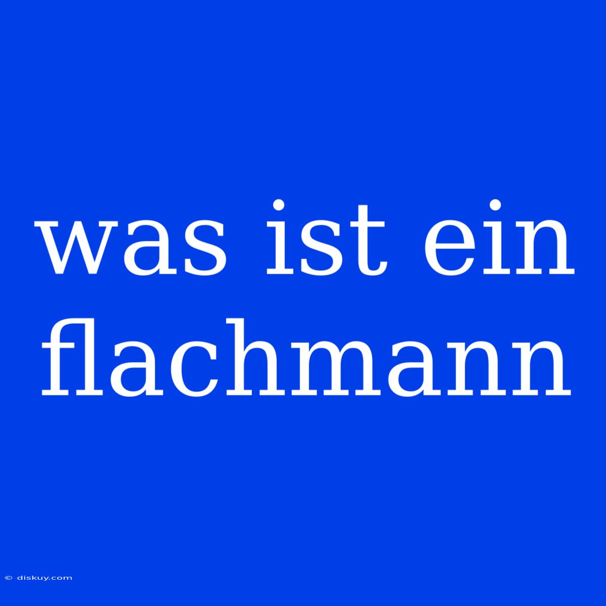 Was Ist Ein Flachmann