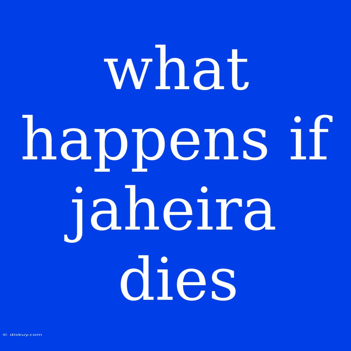 What Happens If Jaheira Dies