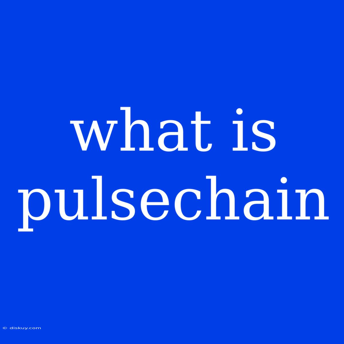 What Is Pulsechain